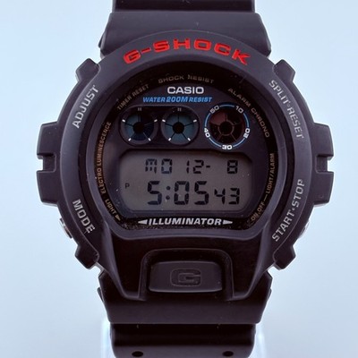 CASIO G-SHOCK DW-6900 Quartz digital Battery replaced 49.7mm