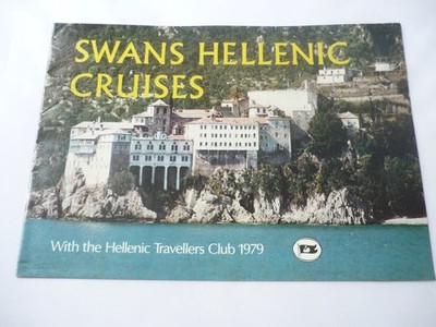 Swans Hellenic Cruises - 1979 Illustrierter Prospekt