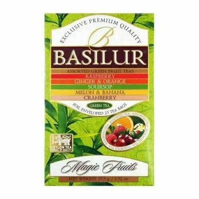 Basilur Magic Fruit sortiert Grüntee 37,5g