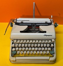 Vintage typewriter Olympia/ Video /Russian keyboard thumbnail