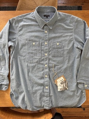 Engineered Garments Work Shirt Large Chambray