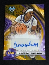 2024-25 Bowman University Best - Aneesah Morrow Auto Gold Refractor /50