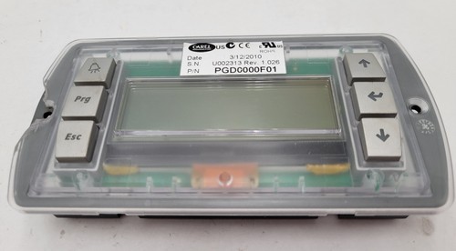 Carel PGD0000F01 Temperature Controller Module Panel Mount Display REV 1.026 - Picture 5 of 19