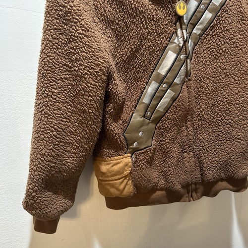 Star Wars Chewbacca Reversible Hoodie Jacket Size 7 / 8 - Picture 5 of 12