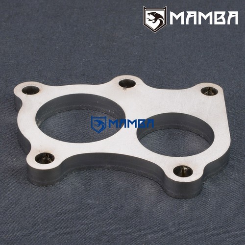 Brida turbo para Nissan QD32 TD27 TD04L HT12 5 pernos tubo de volteo acero inoxidable SS304 - Imagen 1 de 3