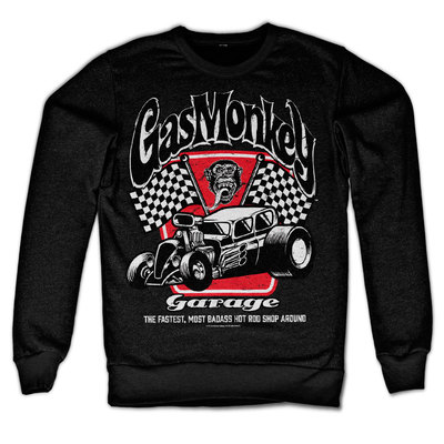 Gas Monkey Garage Most Badass Hot Rod Shop Fast N Loud Männer Men Sweatshirt