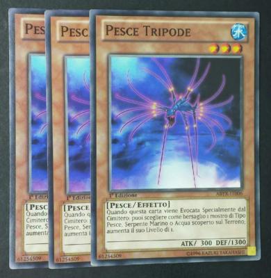 Set 3X FISCHE DREIBEIN Common auf Italienisch ABYR-IT006 YUGIOH