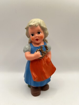 Vintage Heissner 715 Gretel Figure - Hansel and Gretel - Heissner West Germany