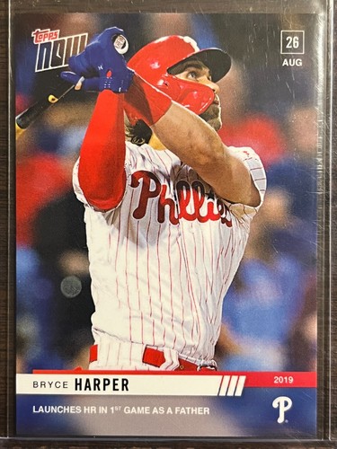 2019 Topps Now 752 Bryce Harper