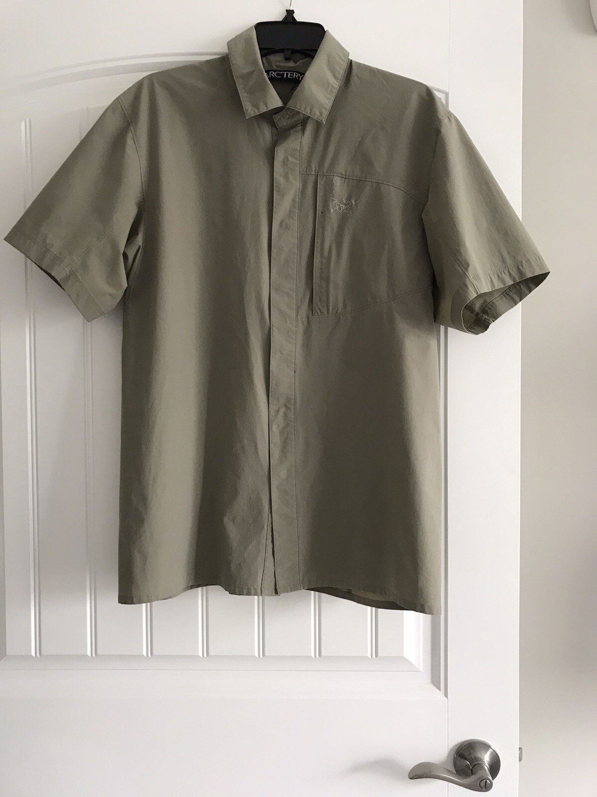 CAMICIA UOMO ARC'TERYX STRETCHY MANICHE CORTE CON CERNIERA A UN PETTO
