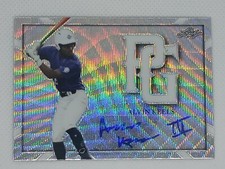 2021 LEAF PERFECT GAME ALVIN KEELS AUTO SILVER WAVE REFRACTOR 4/10