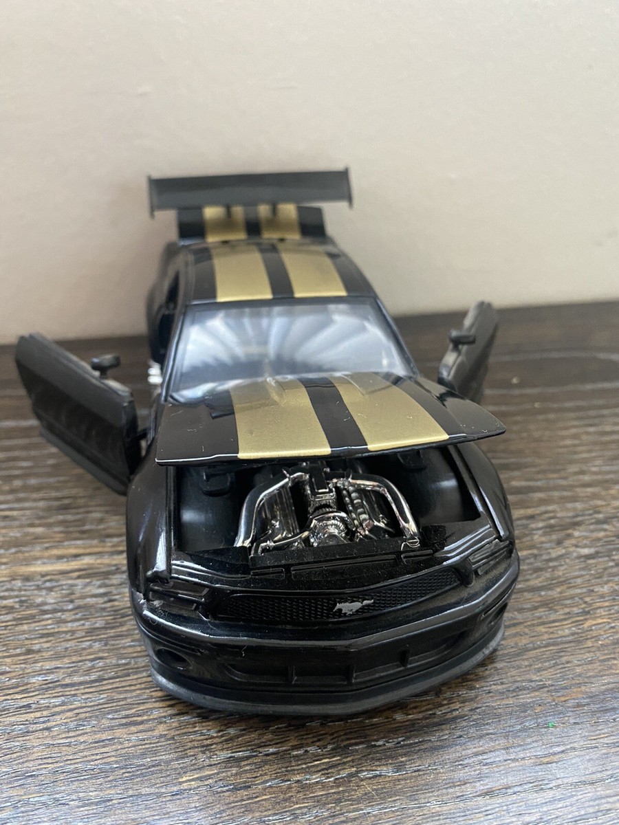 Jada DUB CITY Kustoms Mustang GT-R Concept 1/24 Black Gold Spoiler