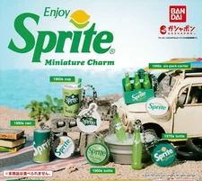 Sprite Miniature Charm Complete 5 Types set Capsule Toy Gacha