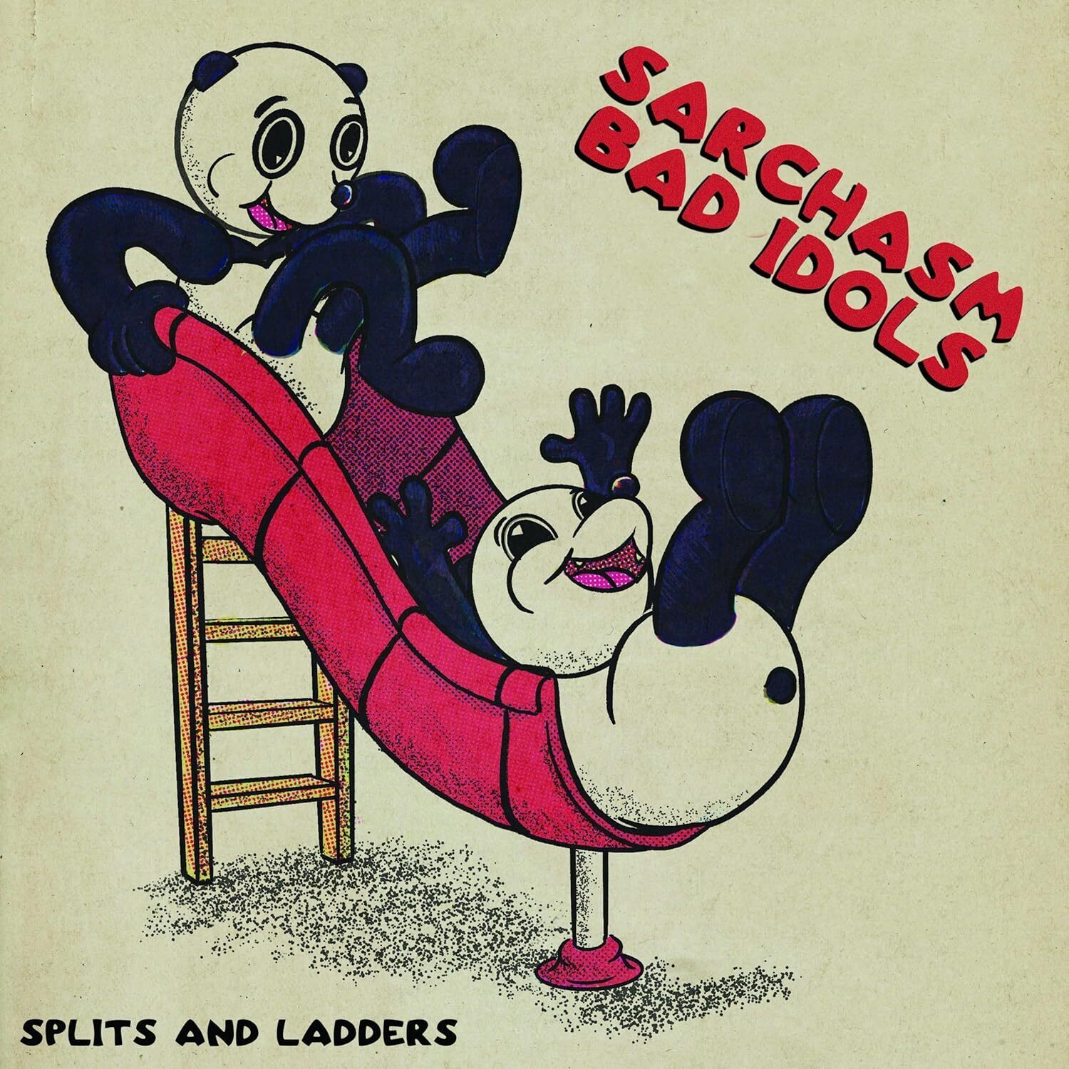 Sarchasm/Bad Idols Splits and Ladders (Vinyl LP) 10" Album
