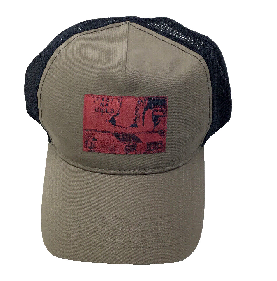 Calvin Klein Mens 2022 Classic CK Облегающая хлопковая регулируемая кепка с 4 вставками бежевого цвета B 4690₽