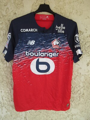 New Balance LILLE LOSC HOME YOUTH SHORT SLEEVE UNISEX - Maillot de foot - red/rouge - ZALANDO