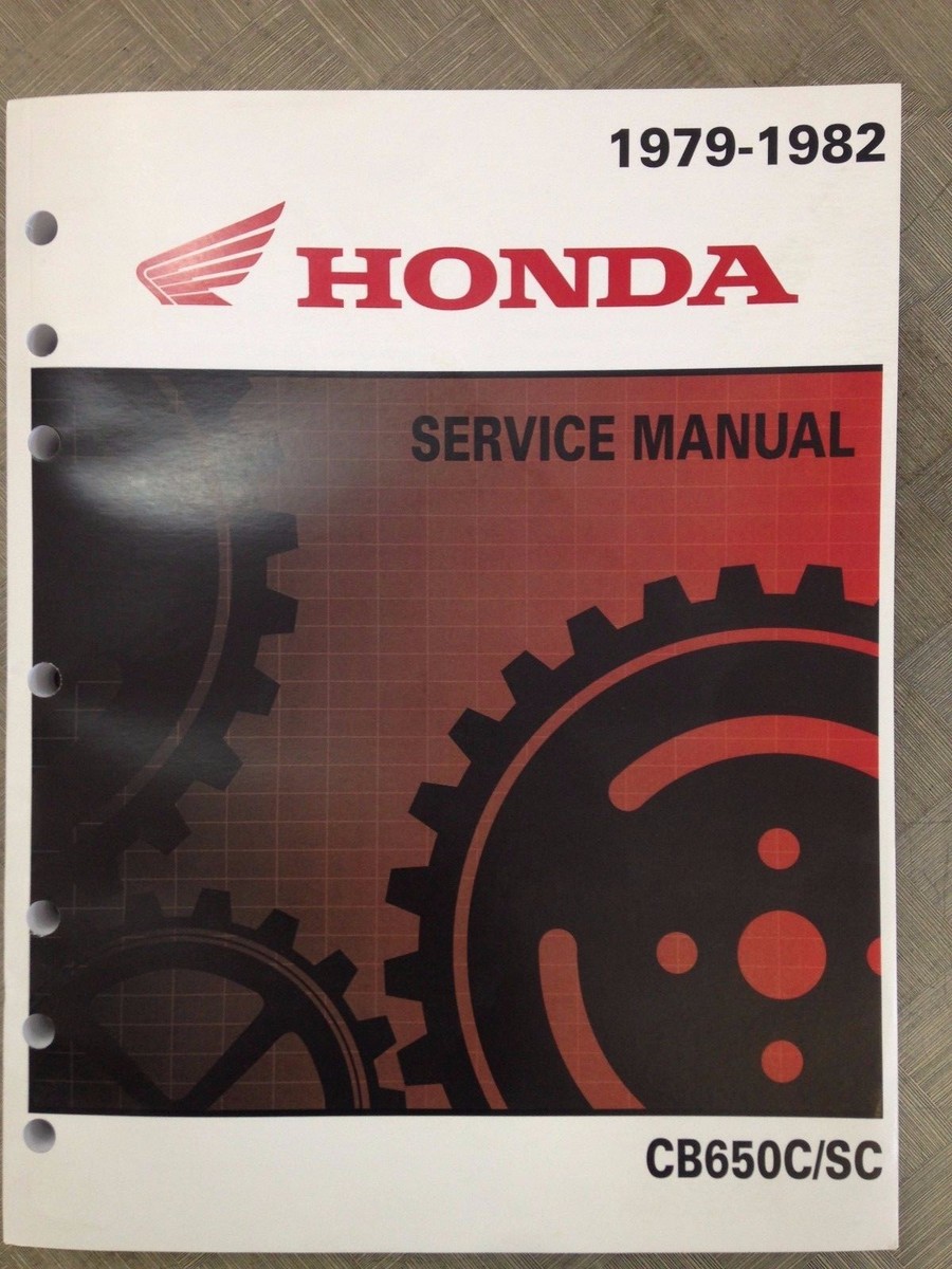 1979 1980 1981 1982 HONDA CB650S CB650 CB 650 Nighthawk Service