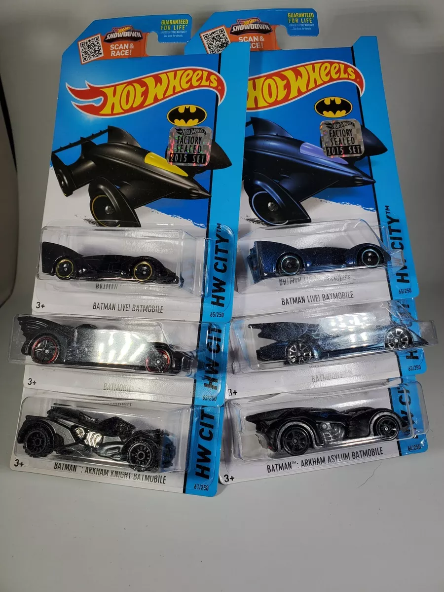 HOT WHEELS BATMAN assortment set of 6 eBay