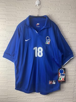 Vintage Roberto Baggio Italy 1998 World Cup Size M Nike Jersey Original with Tag