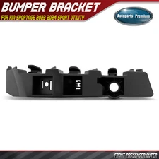 Front RH Outer PP & Glass Fiber Bumper Cover Bracket for Kia Sportage 2023 2024