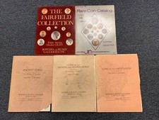 (5) 1976-1980 Coin Collection Auction Catalog Books
