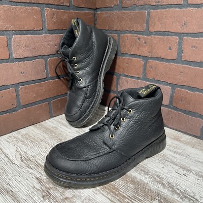 Doc Martens Austin Chukka Leather Boots Mens 12 Black Air Wair