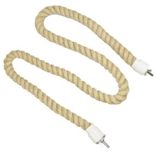 Natural Rope -Flexible Climbing Rope Perch Cage Accessory for Small Animals