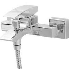 GoodHome Hopa Chrome Bath Shower mixer Tap
