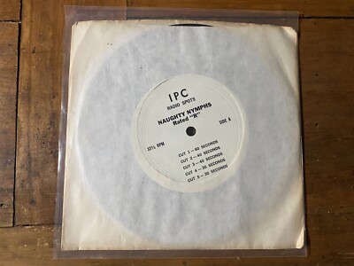 Naughty Nymphs Vinyl Record Radio Spot 45