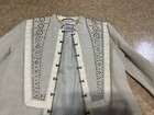PHOEBE PHILO SPRING 2005 LINEN ORNATE STUDDED COAT JACKET NWOTGS SZ F40 — photo 4