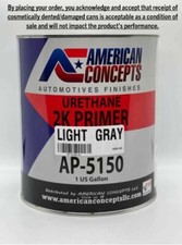 5QT Sprayable URETHANE 2K PRIMER/SEALER KIT AP-5150 4:1 GALLON + QUART HARDENER