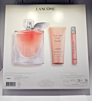 Lancome La Vie Est Belle L'eau De Parfum 3-Piece Set Brand New | eBay