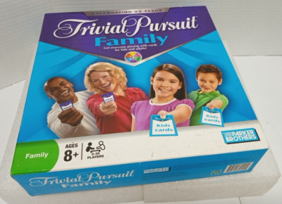 Trivial Pursuit Game Celebrating 25 Years Family Edition 2008 Open Box 