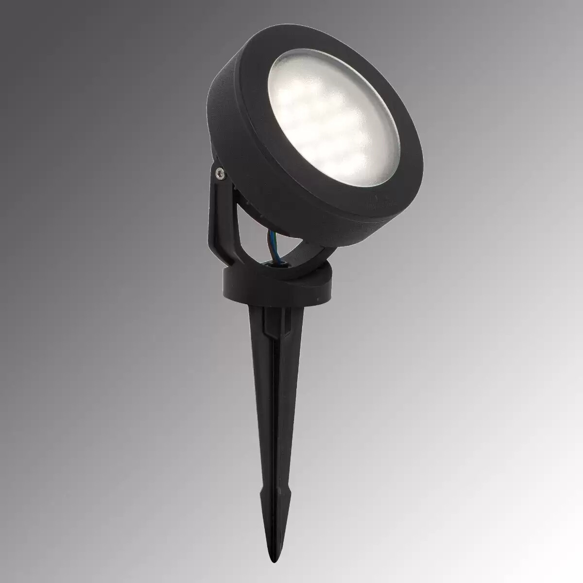 TOMMY EL Spike 10W di Fumagalli LED IP66 Nero Gx53 10W 4000K Giardino Proiettore