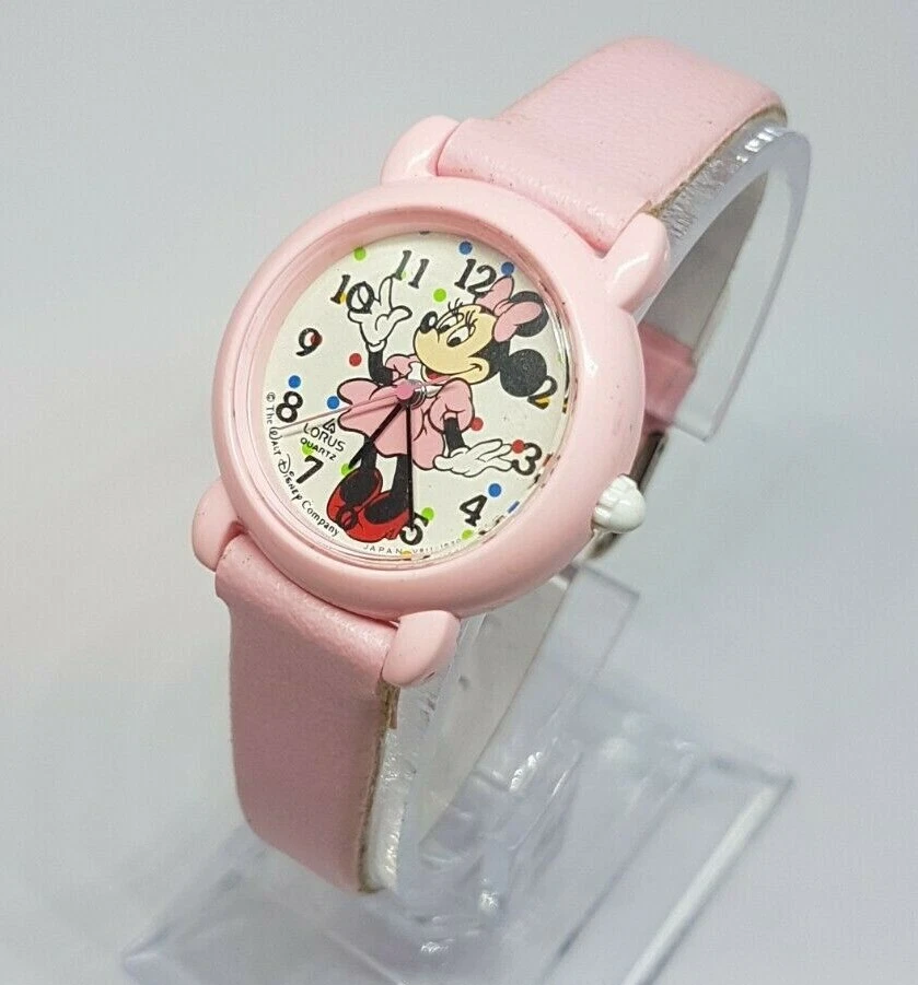 Minnie mouse shop lorus watch