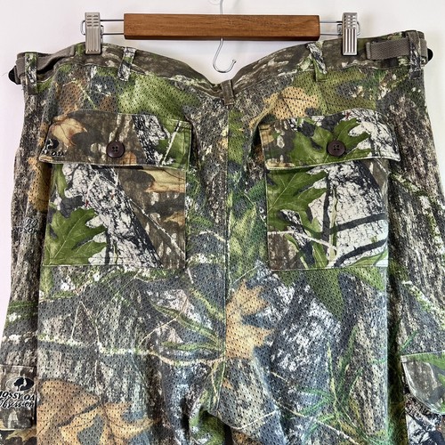 Cabelas Hunting Pants Mens Xl Camo Pants Mossy Oak - Picture 6 of 12