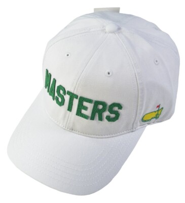 2023 MASTERS (WHITE) LEADERBOARD LOGO Golf HAT from AUGUSTA NATIONAL