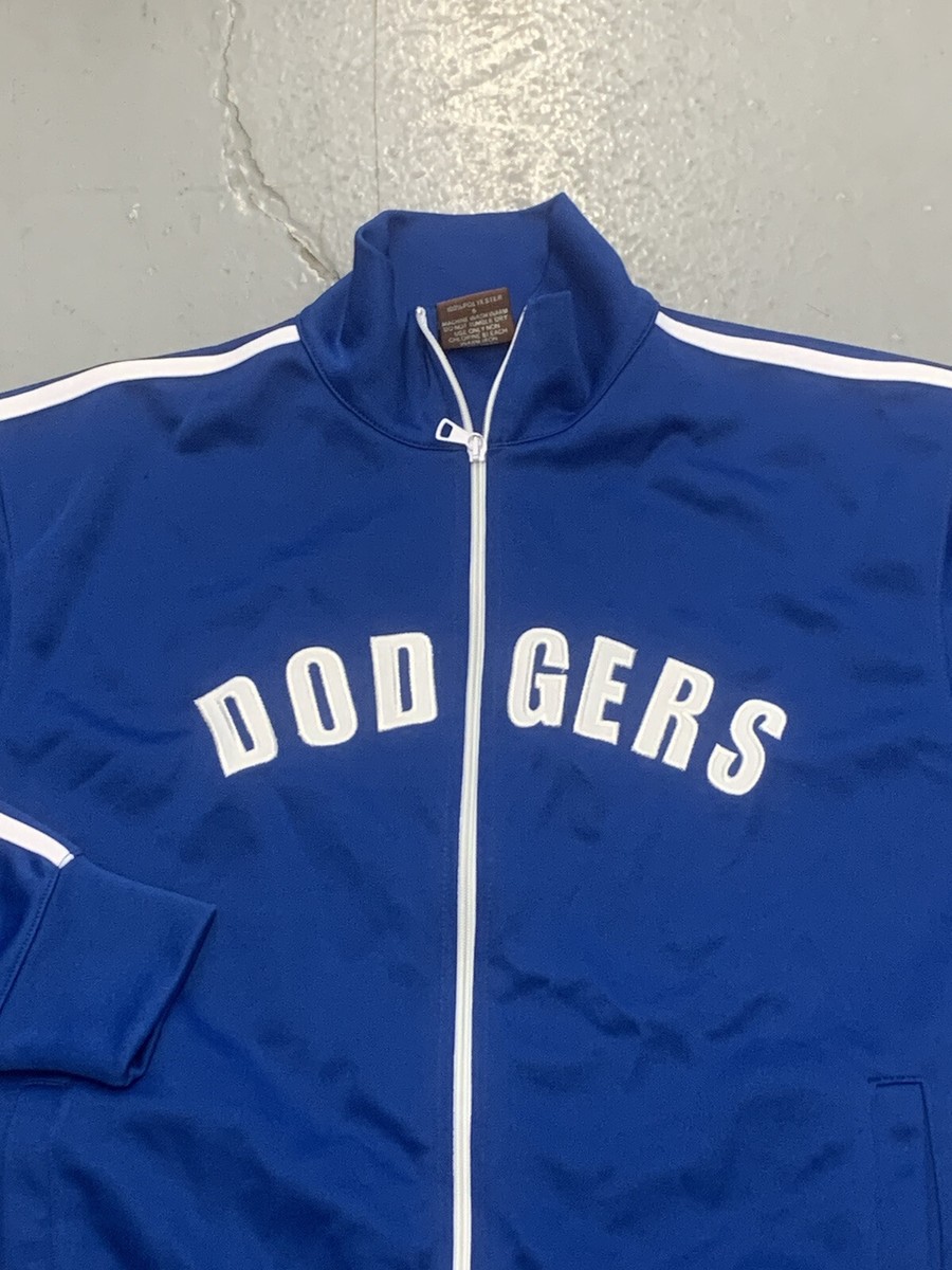 Dodgers サテンジャケット 青 LA Dodgers M&N Lightweight Satin Jacket Wordmark Blue - The