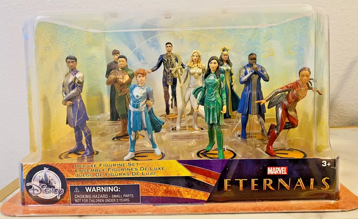 Disney Marvel Eternals Collectible Action Figures Playset Toy Set