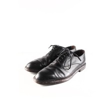 Original Dolce&Gabbana Men Black Leather Formal Shoes 43EU,10US,9UK,H2028