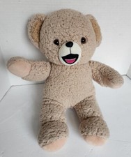 Vintage Snuggle Bear Plush Stuffed Animal New England Toy 15 Inches