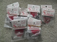 Vintage Lot of 28 Weldun Engineering Slot Car Gears NIP  64P 19T .093 Bore