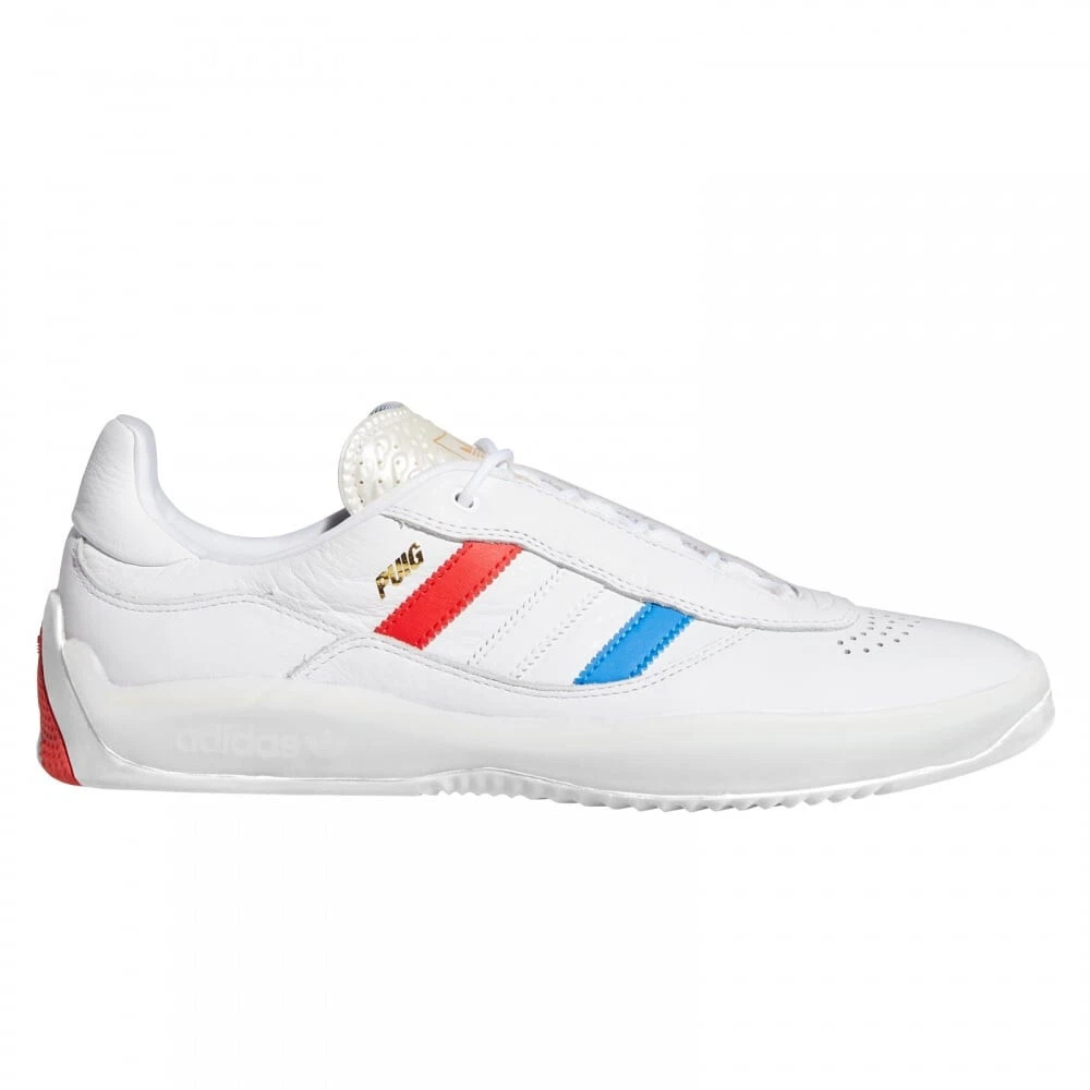 adidas Skateboarding Puig Footwear White/Bluebird/Vivid Red Trainers