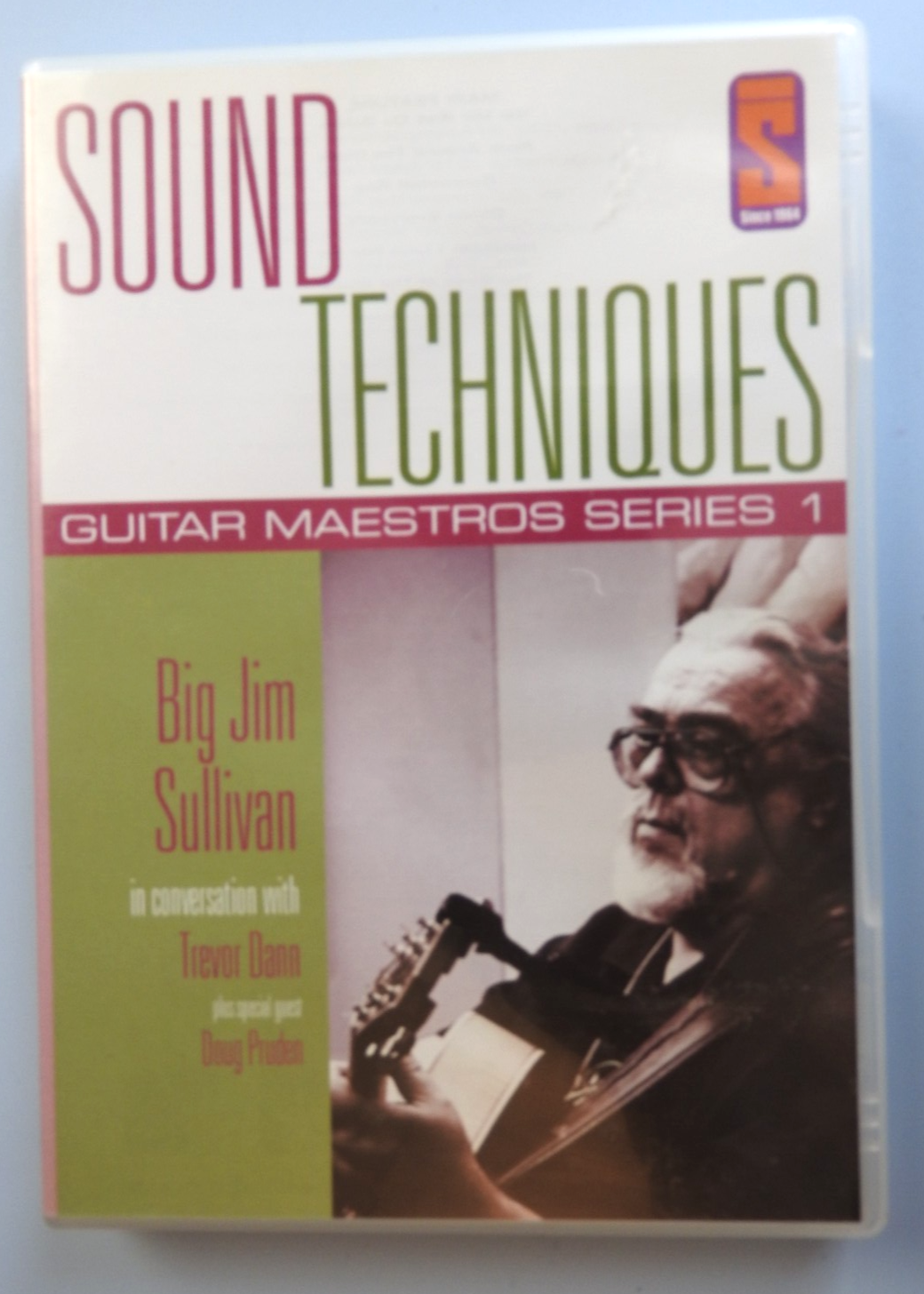 Big Jim Sullivan - Sound Techniques Guitar Maestros Series 1 DVD Region Free PAL