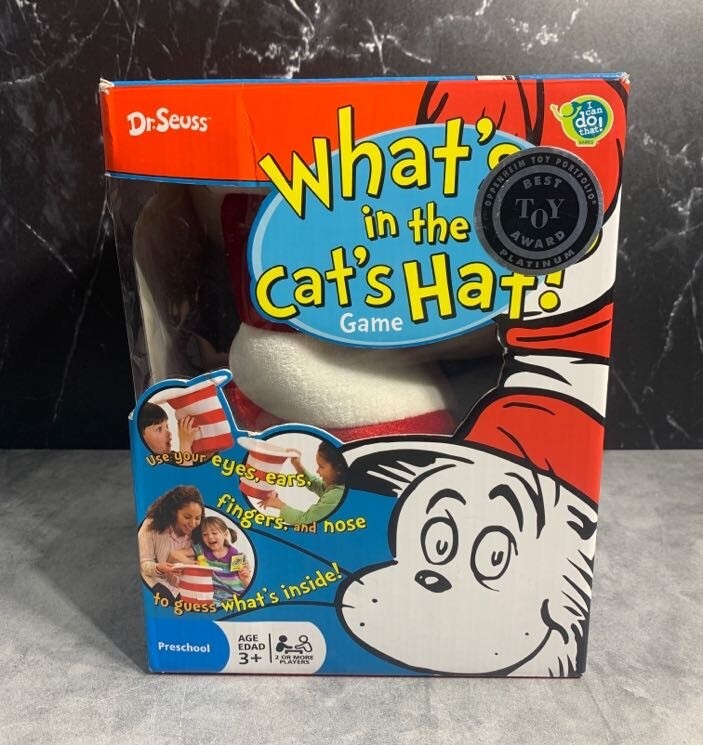 Dr. Seuss What's in the Cat's Hat? Game - Epic Kids Toys