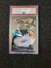 2022 Bowman Platinum Baseball George Feliz Top Prospects Auto PSA 9! GS88
