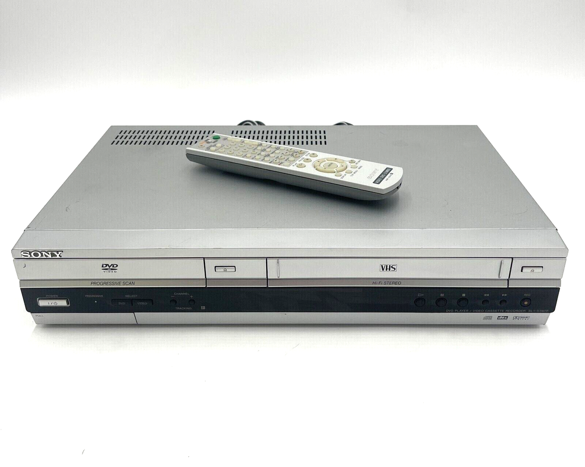Sony SLV-D360P NTSC DVD/VCR Dual Combo Player w/Remote & Cables