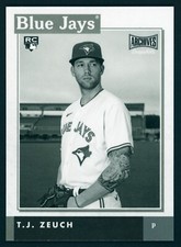 ⚾️ 2020 Topps Archives Snapshots - Black & White - T.J. Zeuch #AS-TZ (RC) Rookie