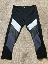 90 Degrees by Reflex Leggings Womens M (26x22) Multicolor Ankle Stretch CW68100