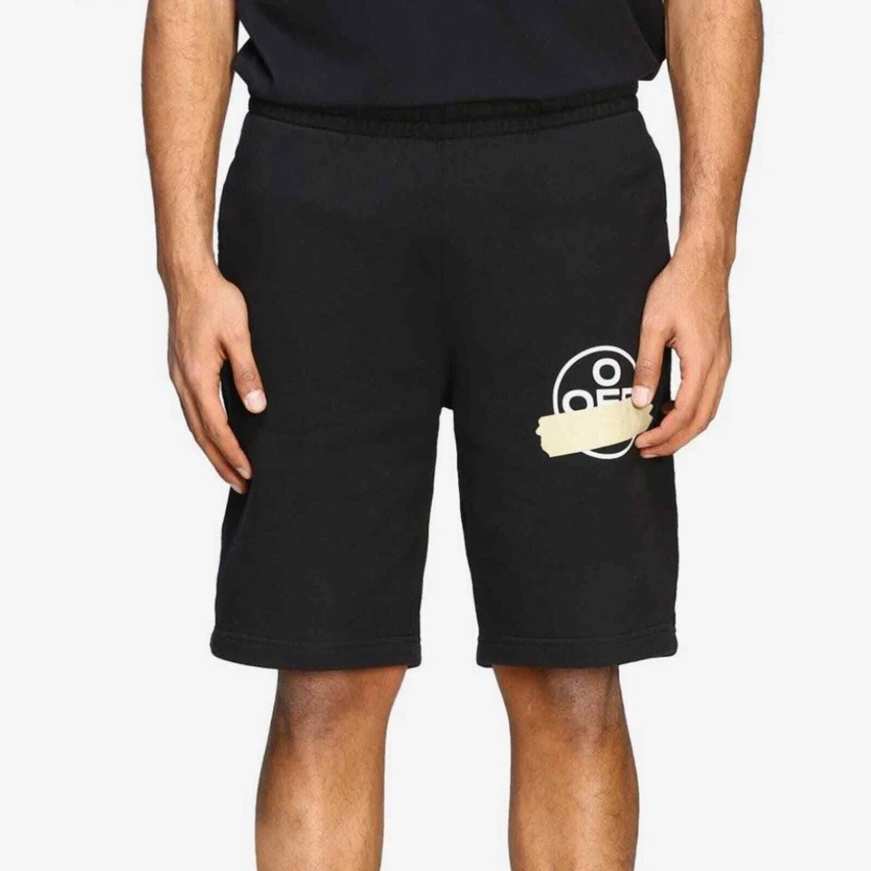 Новый с Ярлыками Off-белый Бермуды шорты xsmall